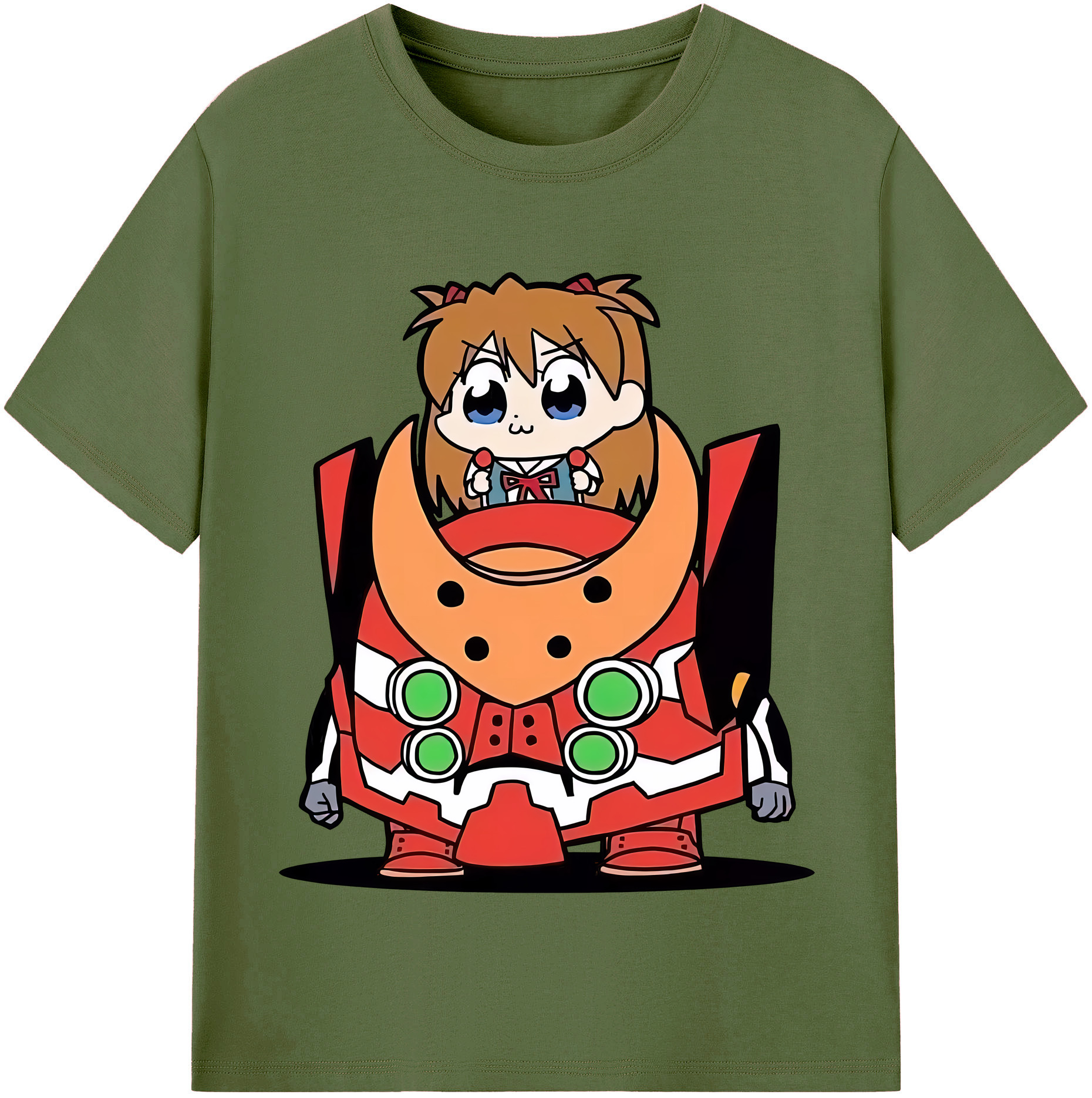 （画像用） EVA 新世紀エヴァンゲリオン 綿100％半袖Tシャツ（フロントプリント）